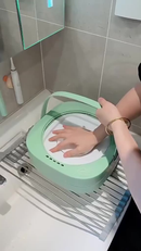 Mini Máquina De Lavar Roupa 12,5L Automática 3 Modos Centrifugador Drenagem Dobrável Bivolt