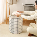 Cesto Organizador Multiuso Dobrável–Impermeável, Compacto e Resistente – Ideal para Roupa Suja, Brinquedos e Mais | 40L