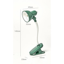 Mini Luminária LED de Leitura com Clipe Portátil a Bateria