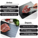 Placa de Descongelamento Rápido | Ferramenta Eficiente para Carnes e Alimentos | Essencial de Cozinha em Promoção