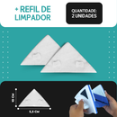 Limpa Vidro Magnético - Dupla Face C/ Super Imã Mágico | CH