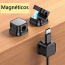 Organizador De Cabos Fios Magnético Mesa Celular