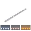 Luminária LED com Sensor de Movimento 60cm Ultra Fina 3 Cores Recarregável