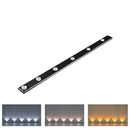 Luminária LED com Sensor de Movimento 60cm Ultra Fina 3 Cores Recarregável