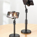 Suporte de Celular Tripé de Mesa Ajustável 360° para Gravação de Vídeos