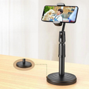 Suporte de Celular Tripé de Mesa Ajustável 360° para Gravação de Vídeos
