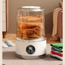 Mini Máquina de Lavar Portátil 1000ml – Para Roupas Íntimas, Meias e Máquina de Lavar USB