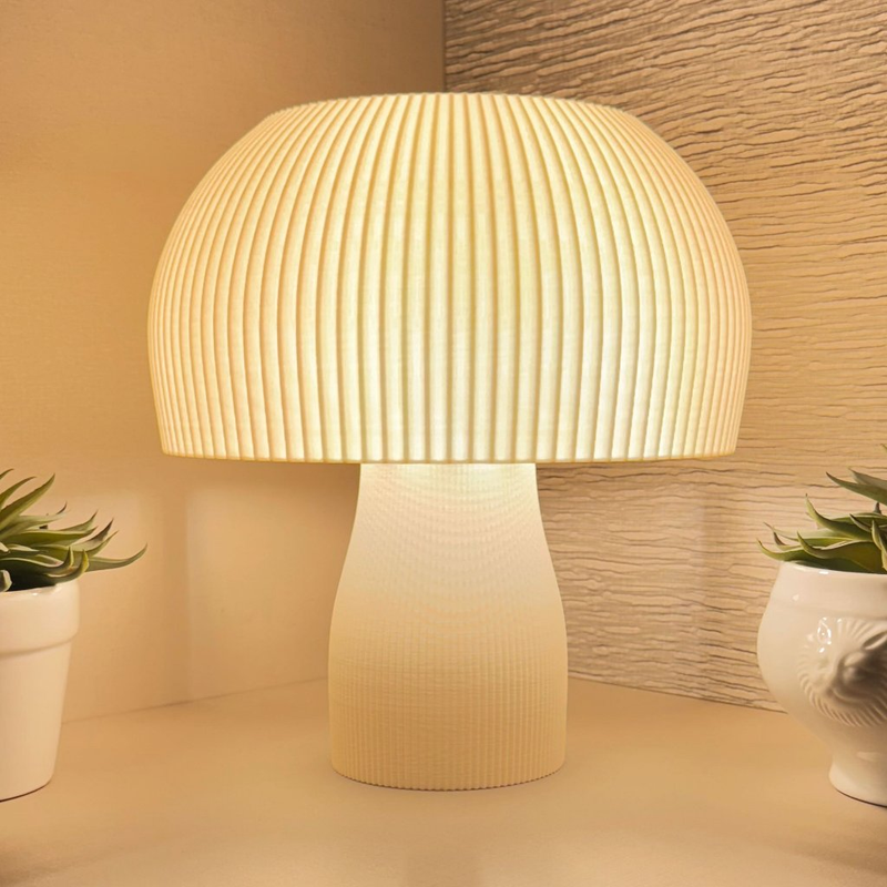 Abajur  Cogu Mesa Cabeceira Luminária 110V/220V cogumelo quarto sala escritório