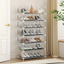 Sapateira Vertical Luxuosa Aço Inoxidável 9 Prateleiras Capacidade para 27 Pares de Sapatos Residencial