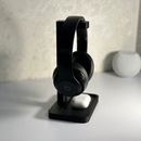 Suporte de Mesa para Headseat e Fone de Ouvido com Bandeja – Organização de Mesa, Escritório e Setup Gamer