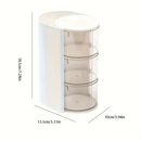 Organizador de Maquiagem Multiuso com Gavetas | Porta Pincéis e Cosméticos | Design Moderno