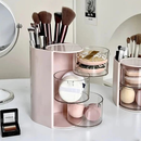 Organizador de Maquiagem Multiuso com Gavetas | Porta Pincéis e Cosméticos | Design Moderno