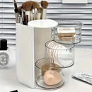 Organizador de Maquiagem com Gavetas Porta Pincéis e Cosméticos Multiuso