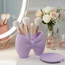 Organizador de Pincéis com Limpador 2 em 1 Porta-Pincéis Luxo