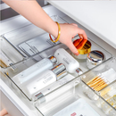 Kit 16/25 Organizador Acrílico Gaveta Geladeira Porta Maquiagem Multiuso Tranparente Resistente
