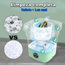 Mini Máquina De Lavar Roupa 12,5L Automática 3 Modos Centrifugador Drenagem Dobrável Bivolt