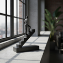 Escultura Caminho Ao Topo Sucesso Estátua Decorativa Motivacional Sucesso Escritório Mesa Luxo 13cm