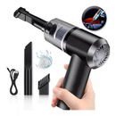 Mini Aspirador de Pó Portátil 3 em 1 Sem Fio Recarregável 6000Pa