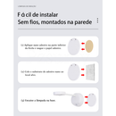 Led Parede Decoração sem fio Com Sensor de Movimento Luminaria Recarregável para Casa Escritorio
