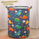 Cesto Organizador Dobrável Impermeável 40L Multiuso para Roupas e Brinquedos