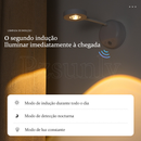 Led Parede Decoração sem fio Com Sensor de Movimento Luminaria Recarregável para Casa Escritorio