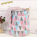 Cesto Organizador Dobrável Impermeável 40L Multiuso para Roupas e Brinquedos