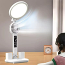 Luminária com Ventilador Mesa Touch 7W Luz Fria e Quente 40 LEDs Onistek ON-LM302