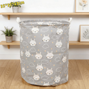 Cesto Organizador Dobrável Impermeável 40L Multiuso para Roupas e Brinquedos