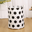 Cesto Organizador Dobrável Impermeável 40L Multiuso para Roupas e Brinquedos