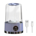 Mini Máquina de Lavar Portátil 1000ml Recarregável USB para Roupas Delicadas