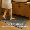 Tapete de Banheiro Absorvente Antiderrapante Secagem Rápida