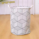Cesto Organizador Dobrável Impermeável 40L Multiuso para Roupas e Brinquedos