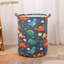 Cesto Organizador Dobrável Impermeável 40L Multiuso para Roupas e Brinquedos